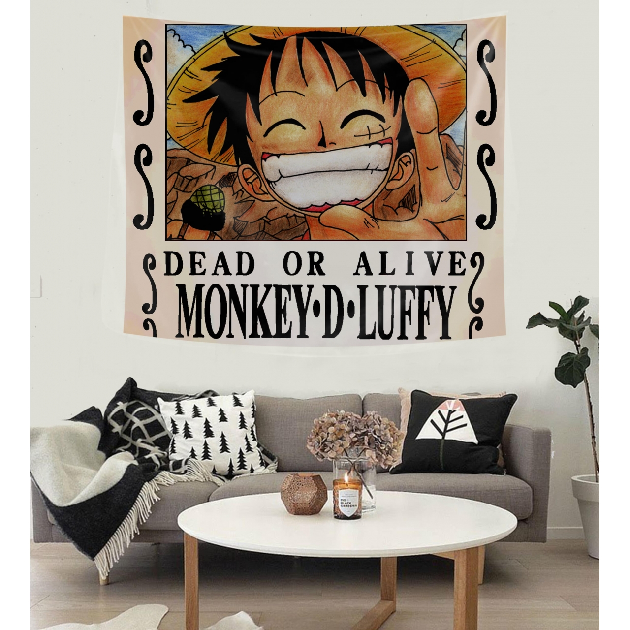 Monkey D. Luffy Duvar Halısı D45