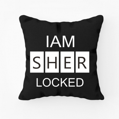 I am Sher Locked Yastık