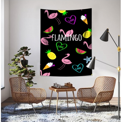 Flamingo Duvar Halısı D022